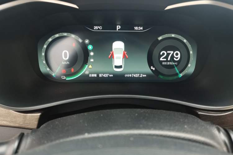 Used BAIC Beijing EU5 2019 R500 Smart Wind Edition Instrument Cluster