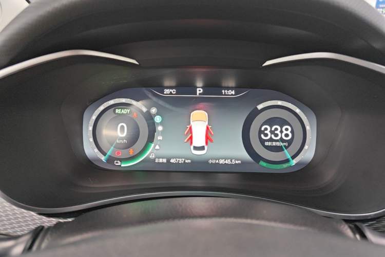 Used BAIC Beijing EU5 2020 Classic Model R500 Smart Wind Edition Instrument Cluster