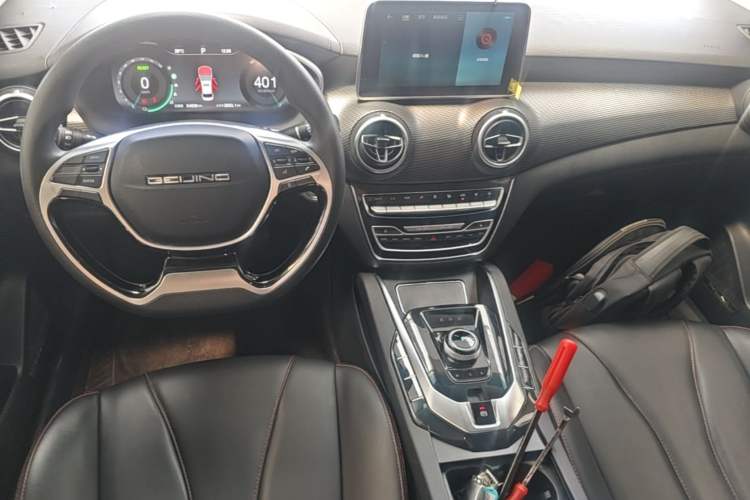 Used BAIC Beijing EU5 2022 Ride-Hailing High-Power Luxury Edition Center Console