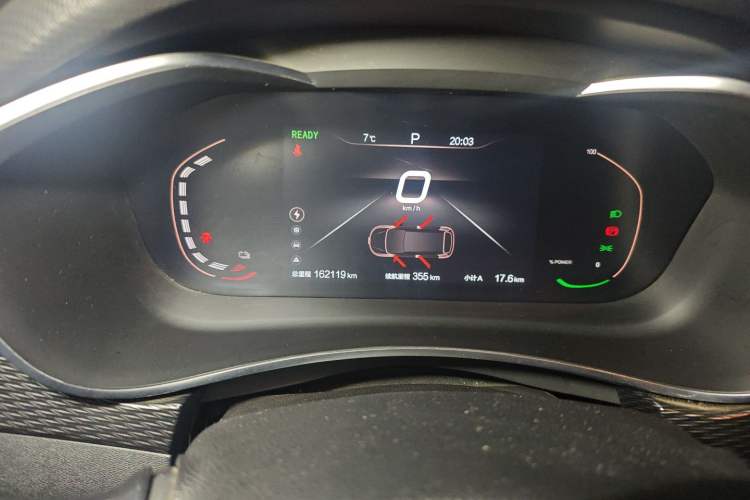 Used BAIC Beijing EU5 2022 Ride-Hailing Edition Instrument Cluster