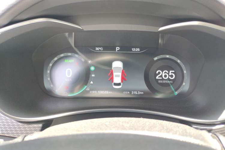 Used BAIC Beijing EU5 2022 Ride-Hailing Luxury Edition Instrument Cluster