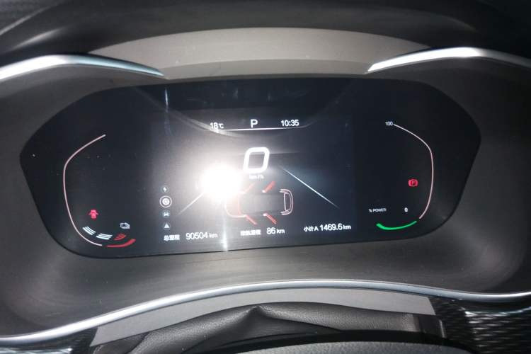 Used BAIC Beijing EU5 2022 Ride-Hailing Edition Instrument Cluster