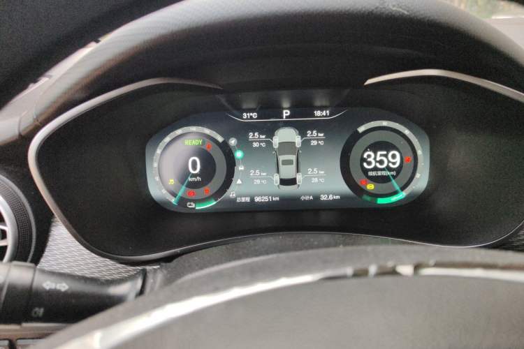 Used BAIC Beijing EU5 2022 Ride-Hailing Luxury Edition Instrument Cluster