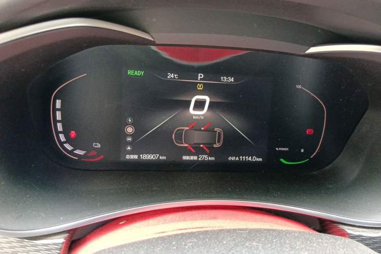 Used BAIC Beijing EU5 2022 Ride-Hailing Edition Instrument Cluster