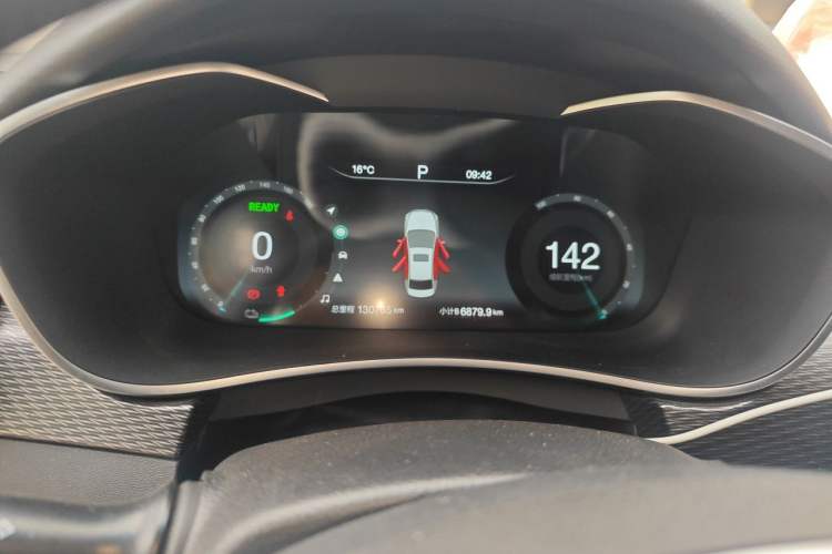 Used BAIC Beijing EU5 2022 Ride-Hailing High-Power Luxury Edition Instrument Cluster