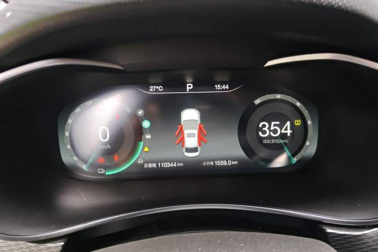 Used BAIC Beijing EU5 2022 Ride-Hailing Luxury Edition Instrument Cluster