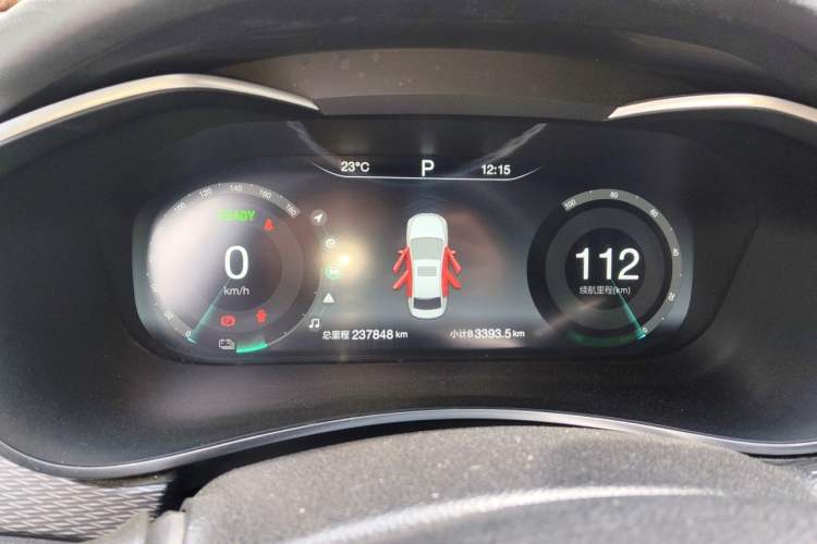 Used BAIC Beijing EU5 2022 Ride-Hailing Luxury Edition Instrument Cluster