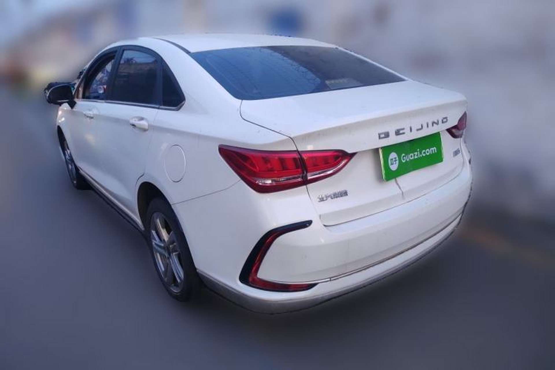 Used BAIC Beijing EU5 2022 Ride-Hailing Luxury Edition Rear Left 45 Deg