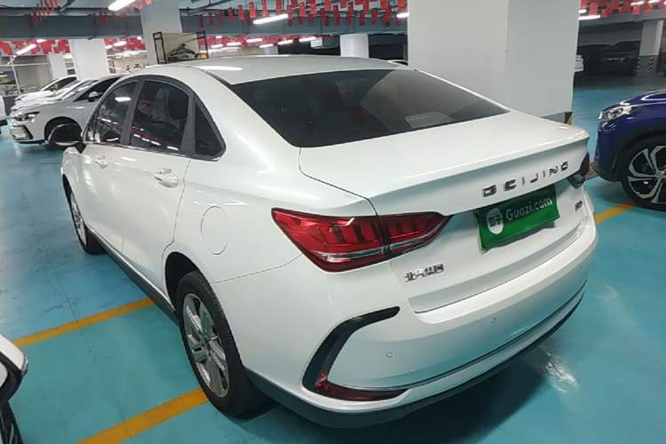 Used BAIC Beijing EU5 2022 Ride-Hailing High-Power Luxury Edition Rear Left 45 Deg