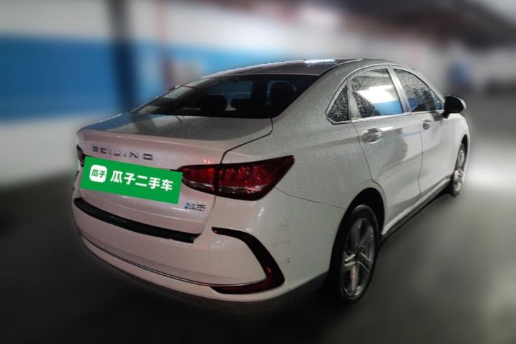 Used BAIC Beijing EU5 2022 Ride-Hailing Edition Rear Right 45 Deg