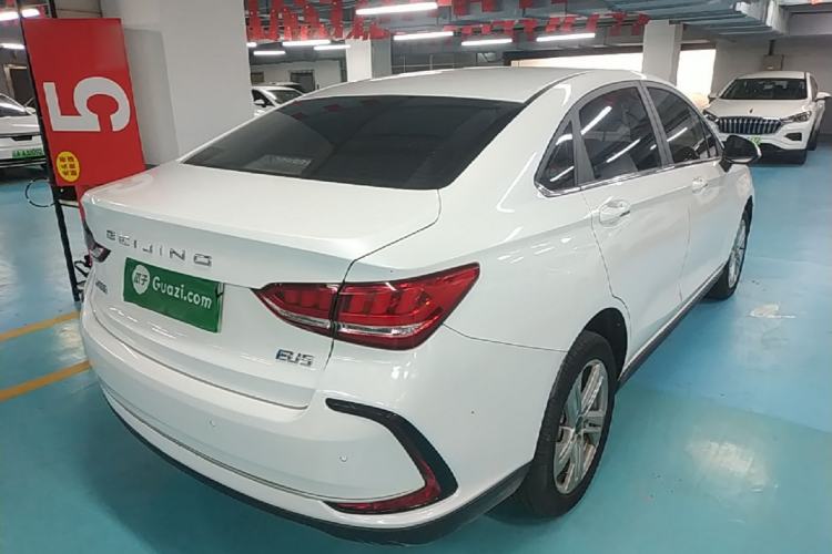Used BAIC Beijing EU5 2022 Ride-Hailing High-Power Luxury Edition Rear Right 45 Deg