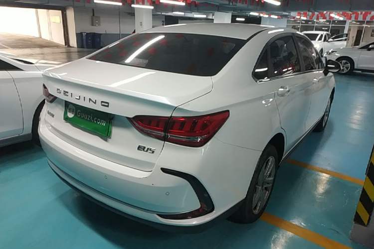 Used BAIC Beijing EU5 2022 Ride-Hailing High-Power Luxury Edition Rear Right 45 Deg