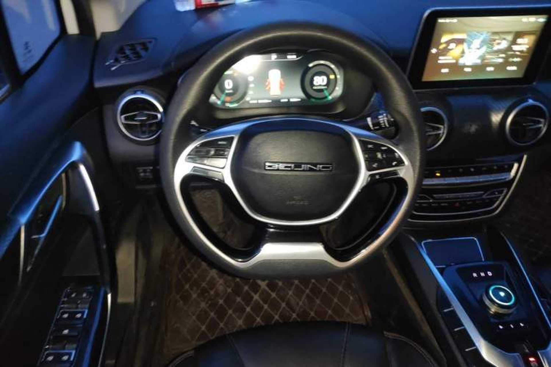 Used BAIC Beijing EU5 2022 Ride-Hailing Luxury Edition Steering Wheel