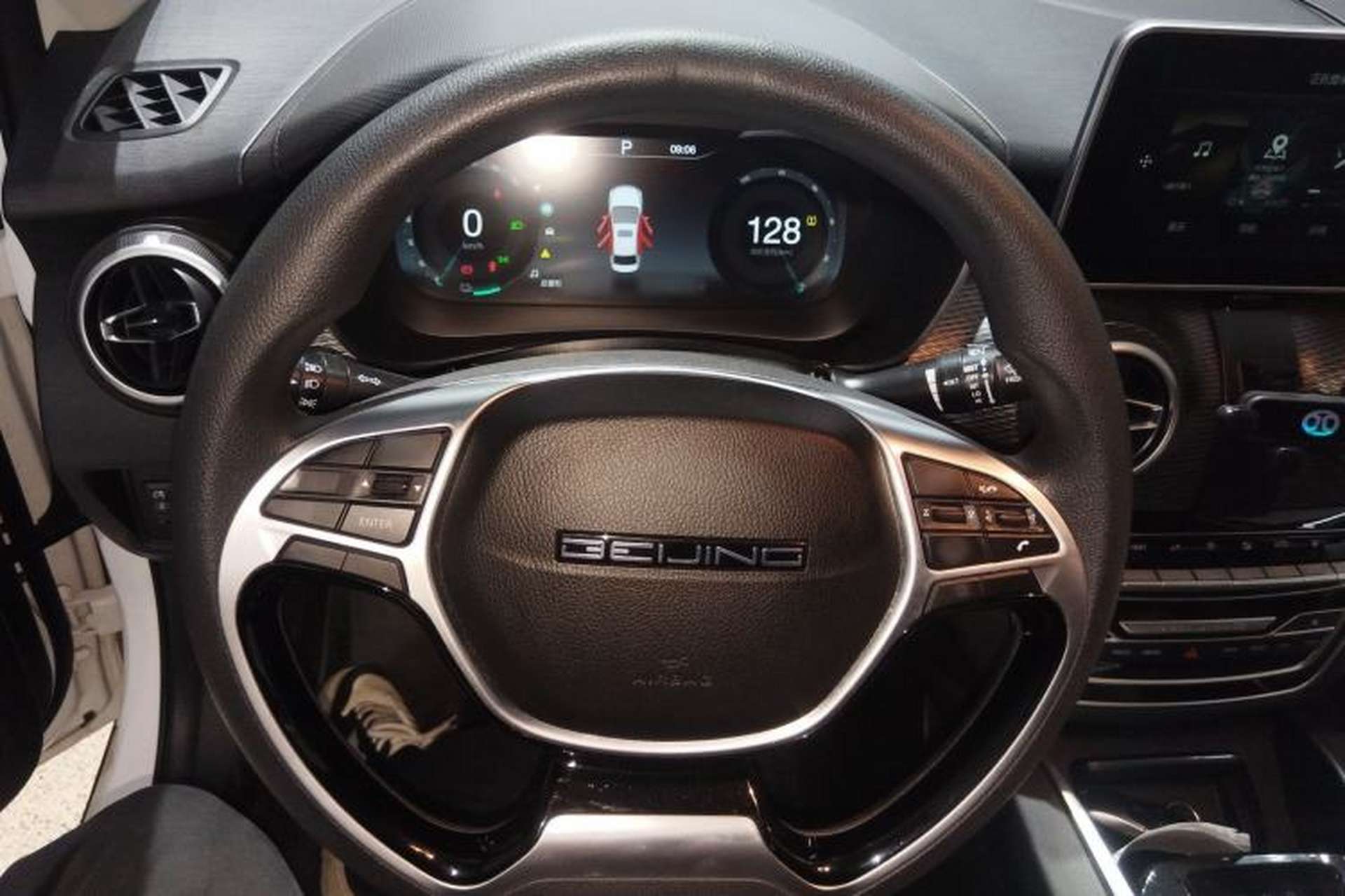 Used BAIC Beijing EU5 2022 Ride-Hailing High-Power Luxury Edition Steering Wheel