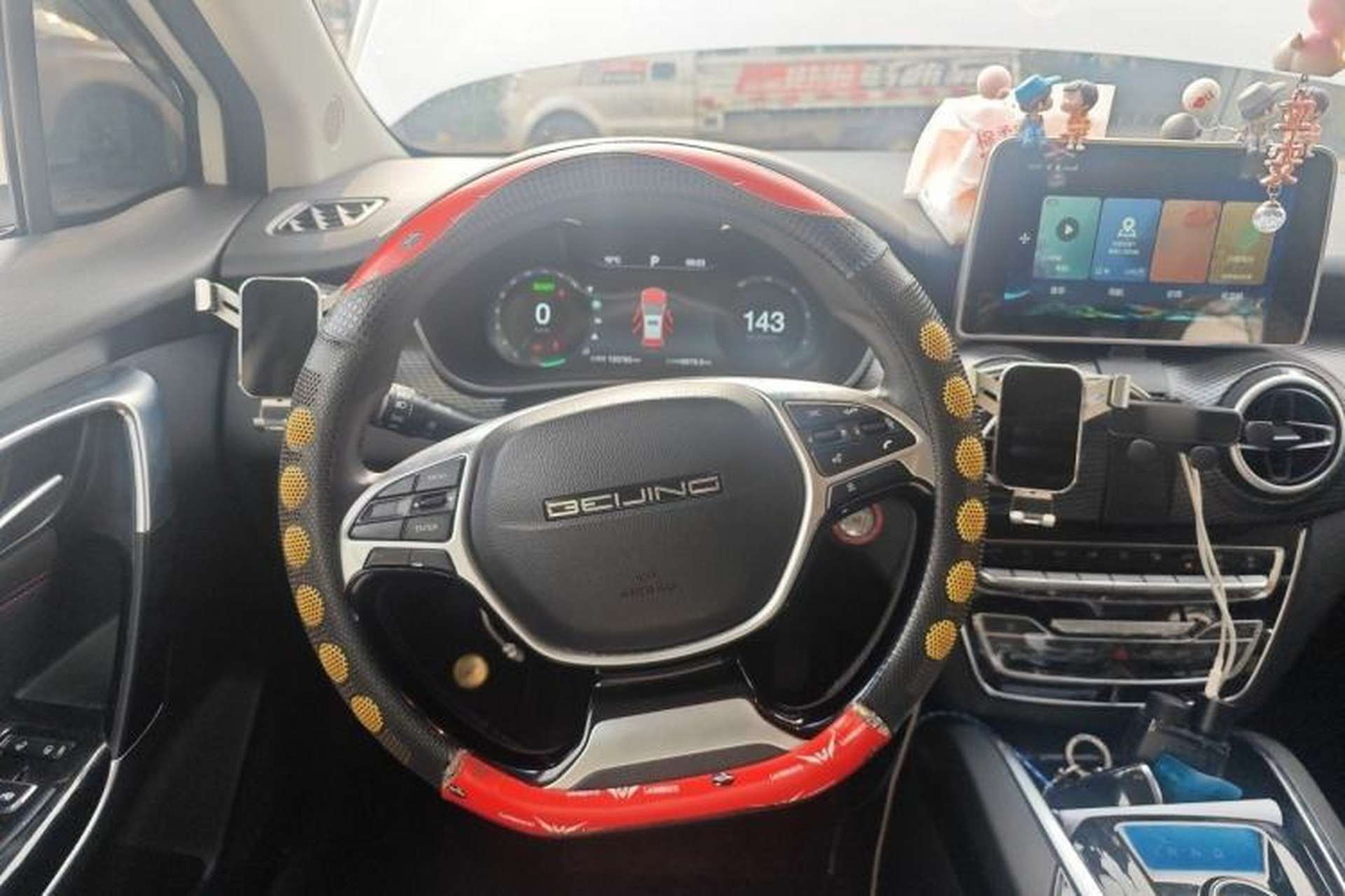 Used BAIC Beijing EU5 2022 Ride-Hailing High-Power Luxury Edition Steering Wheel
