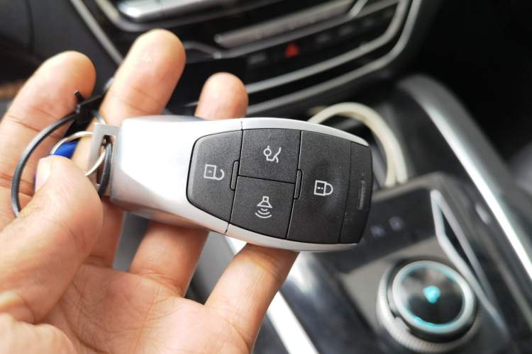 Used BAIC Beijing EU5 2022 Ride-Hailing High-Power Luxury Edition Vehicle Key