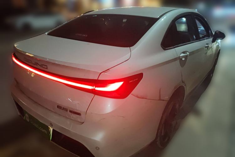 Used BAIC Beijing EU5 PLUS 2023 R600 Premium Edition Rear Right 45 Deg