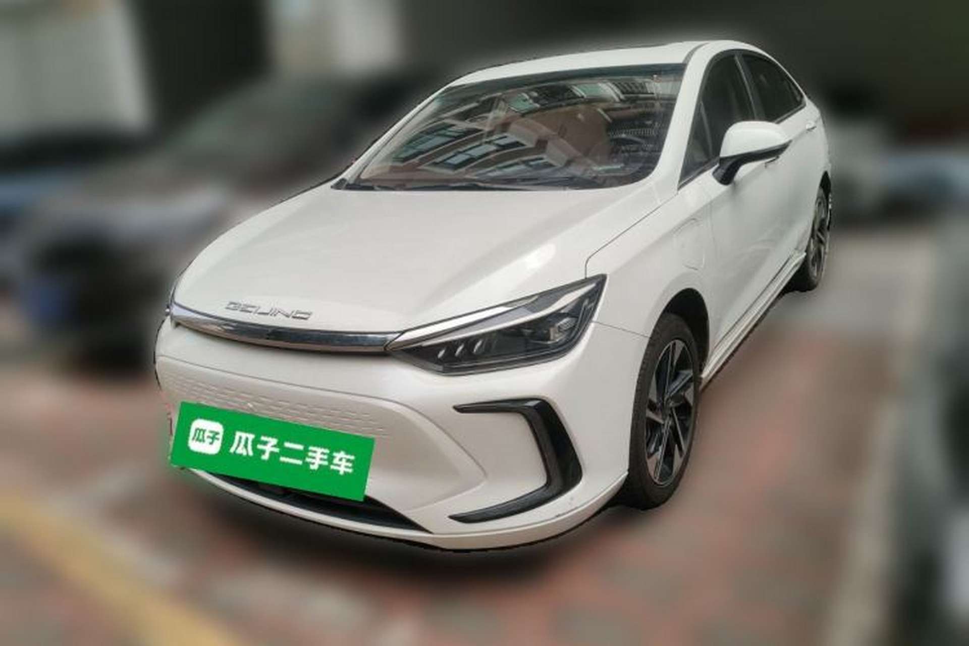 Used BAIC Beijing EU5 PLUS 2021 R500 Premium Edition Front Left 45 Deg