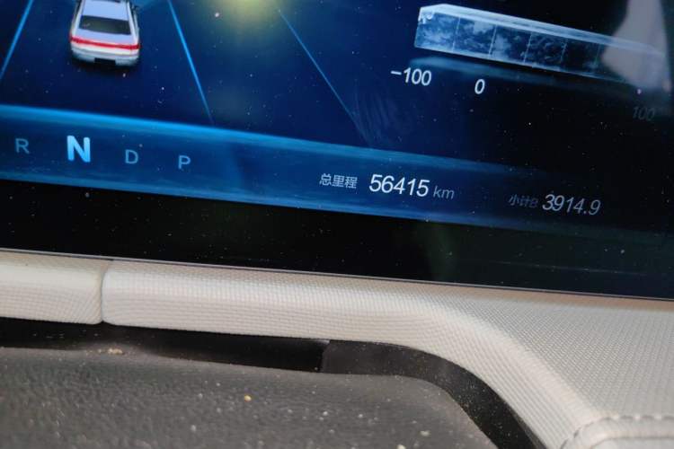 Used BAIC Beijing EU5 PLUS 2022 Enjoy Travel Edition Odometer Close Up