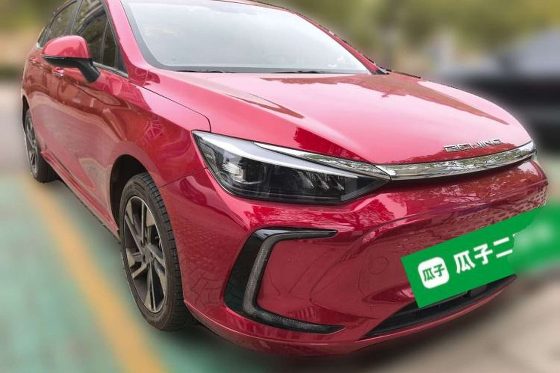 Used BAIC Beijing EU5 PLUS 2022 Enjoy Travel Edition Front Right 45 Deg