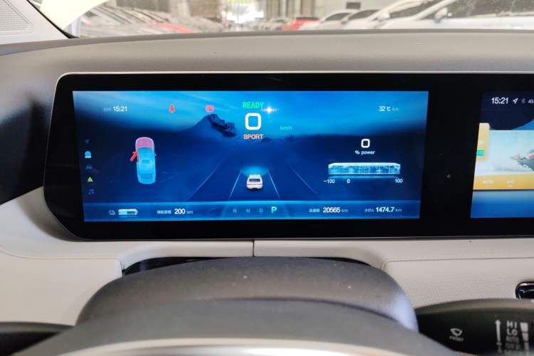 Used BAIC Beijing EU5 PLUS 2022 Enjoy Travel Edition Instrument Cluster