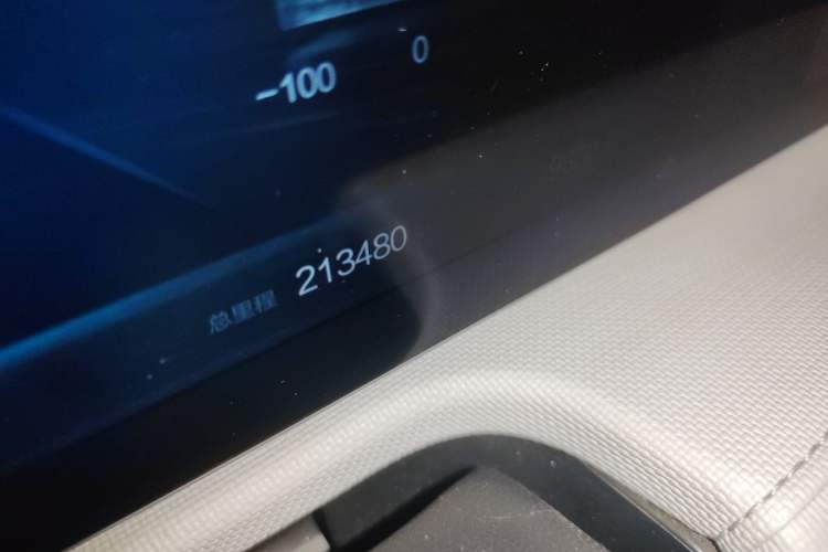 Used BAIC Beijing EU5 PLUS 2023 R600 Premium Edition Odometer Close Up