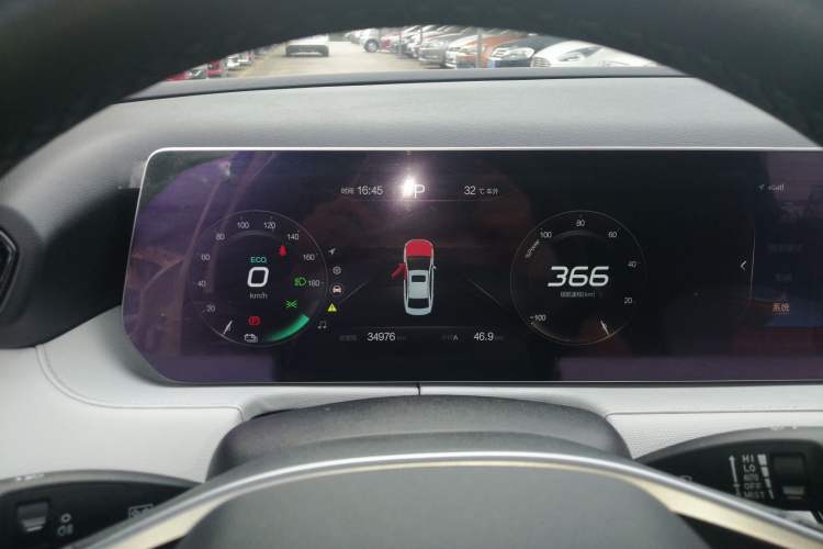 Used BAIC Beijing EU5 PLUS 2024 R600 Premium Travel Edition Instrument Cluster