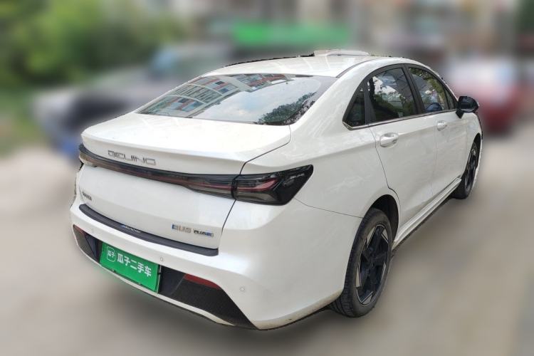 Used BAIC Beijing EU5 PLUS 2024 R600 Premium Travel Edition Rear Right 45 Deg