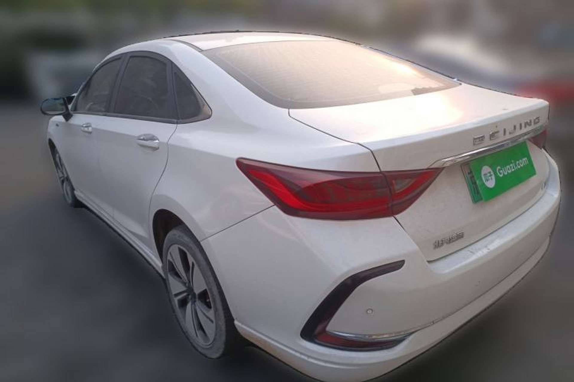 Used BAIC Beijing EU7 2019 Trendy Edition Rear Left 45 Deg