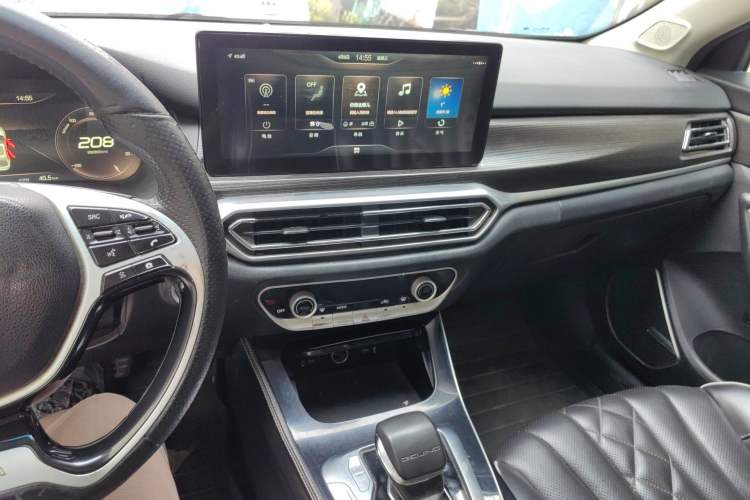 Used BAIC Beijing EU7 2019 Yifeng Edition Audio And AC Panel