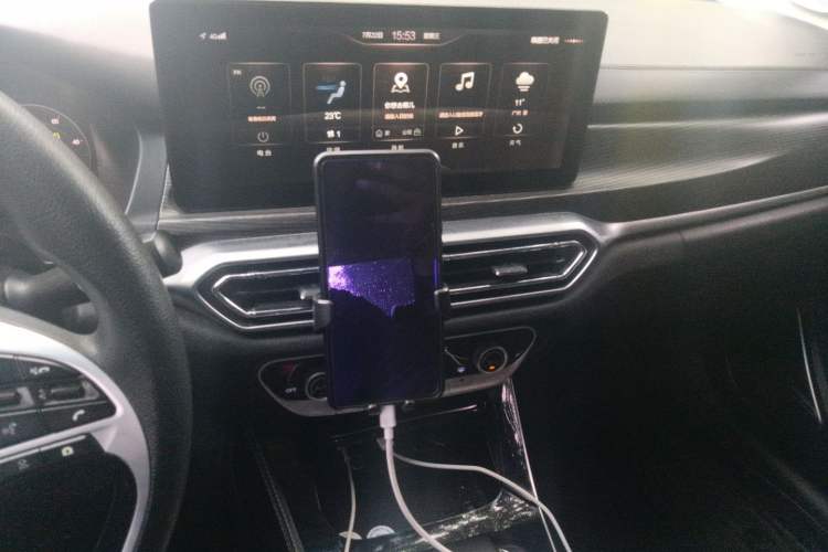 Used BAIC Beijing EU7 2019 Yifeng Edition Audio And AC Panel