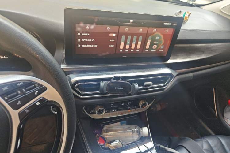 Used BAIC Beijing EU7 2019 Yifeng Edition Audio And AC Panel