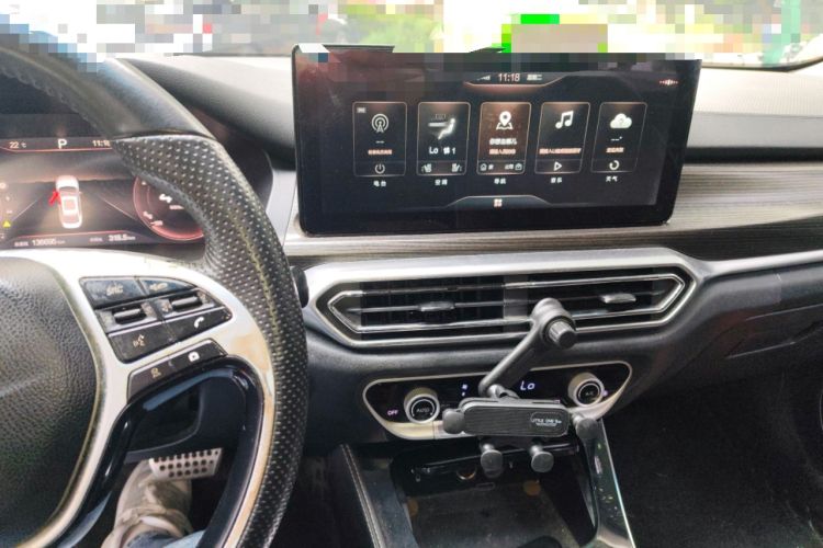 Used BAIC Beijing EU7 2019 Yishang Edition Audio And AC Panel
