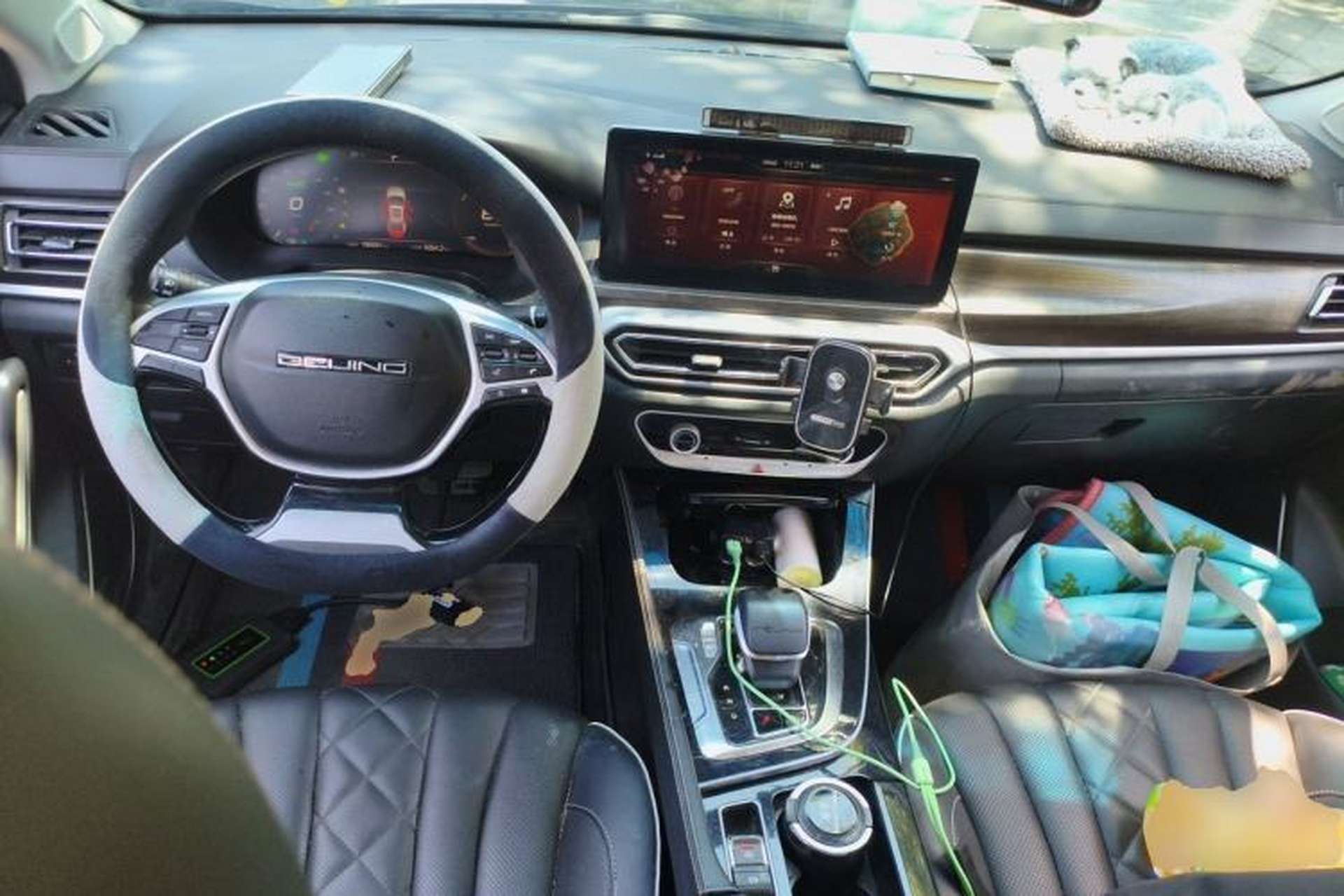 Used BAIC Beijing EU7 2019 Yifeng Edition Center Console