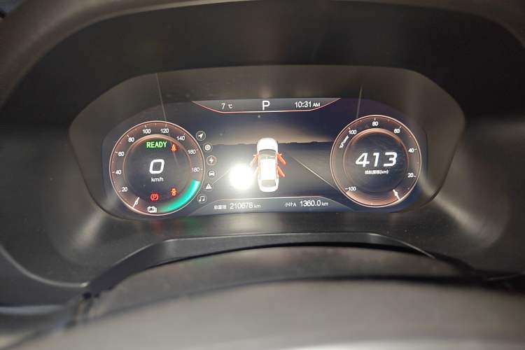 Used BAIC Beijing EU7 2019 Yifeng Edition Instrument Cluster