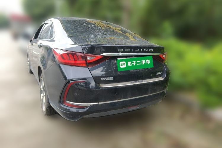Used BAIC Beijing EU7 2019 Yifeng Edition Rear Left 45 Deg