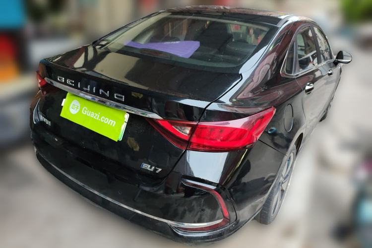 Used BAIC Beijing EU7 2019 Yifeng Edition Rear Right 45 Deg