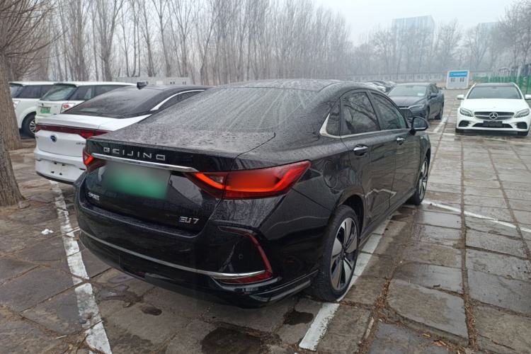 Used BAIC Beijing EU7 2019 Yifeng Edition Rear Right 45 Deg