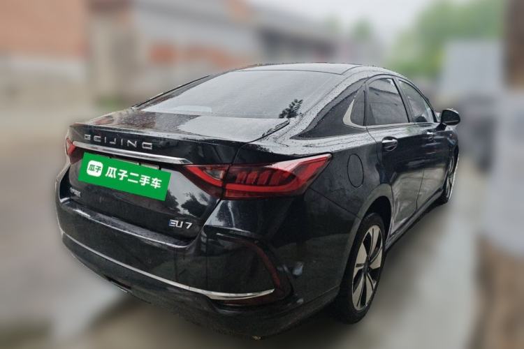Used BAIC Beijing EU7 2019 Yifeng Edition Rear Right 45 Deg