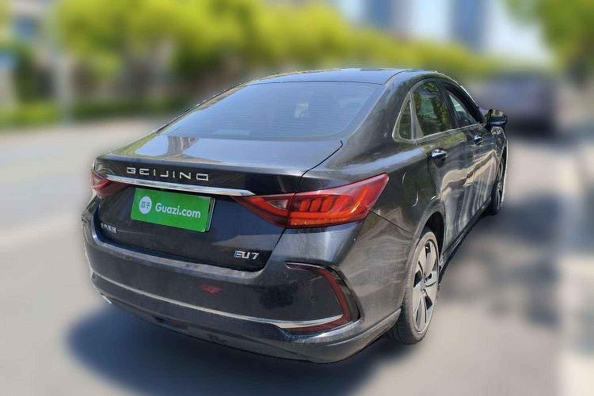 Used BAIC Beijing EU7 2019 Yifeng Edition Rear Right 45 Deg