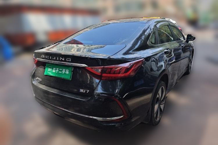 Used BAIC Beijing EU7 2019 Yifeng Edition Rear Right 45 Deg