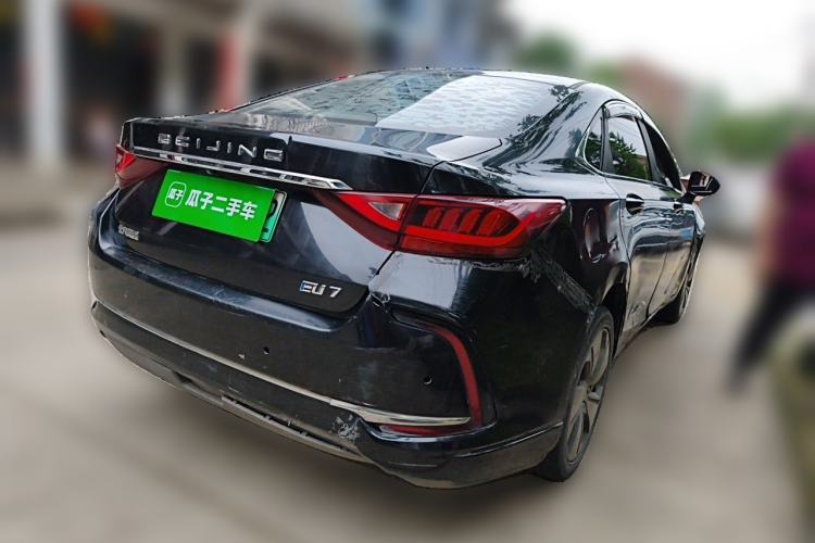 Used BAIC Beijing EU7 2019 Yifeng Edition Rear Right 45 Deg