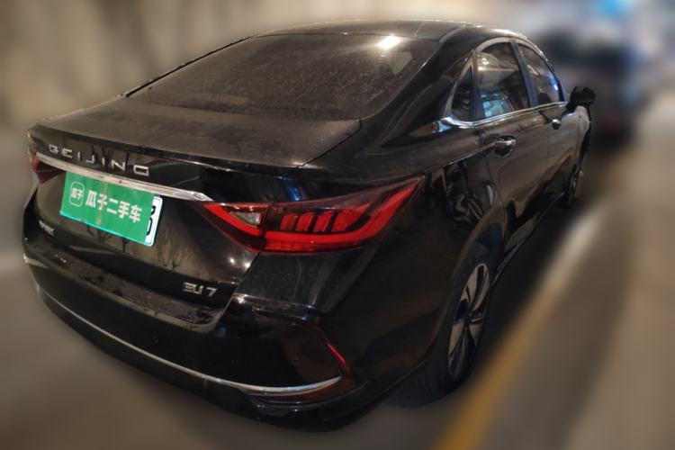 Used BAIC Beijing EU7 2019 Yifeng Edition Rear Right 45 Deg