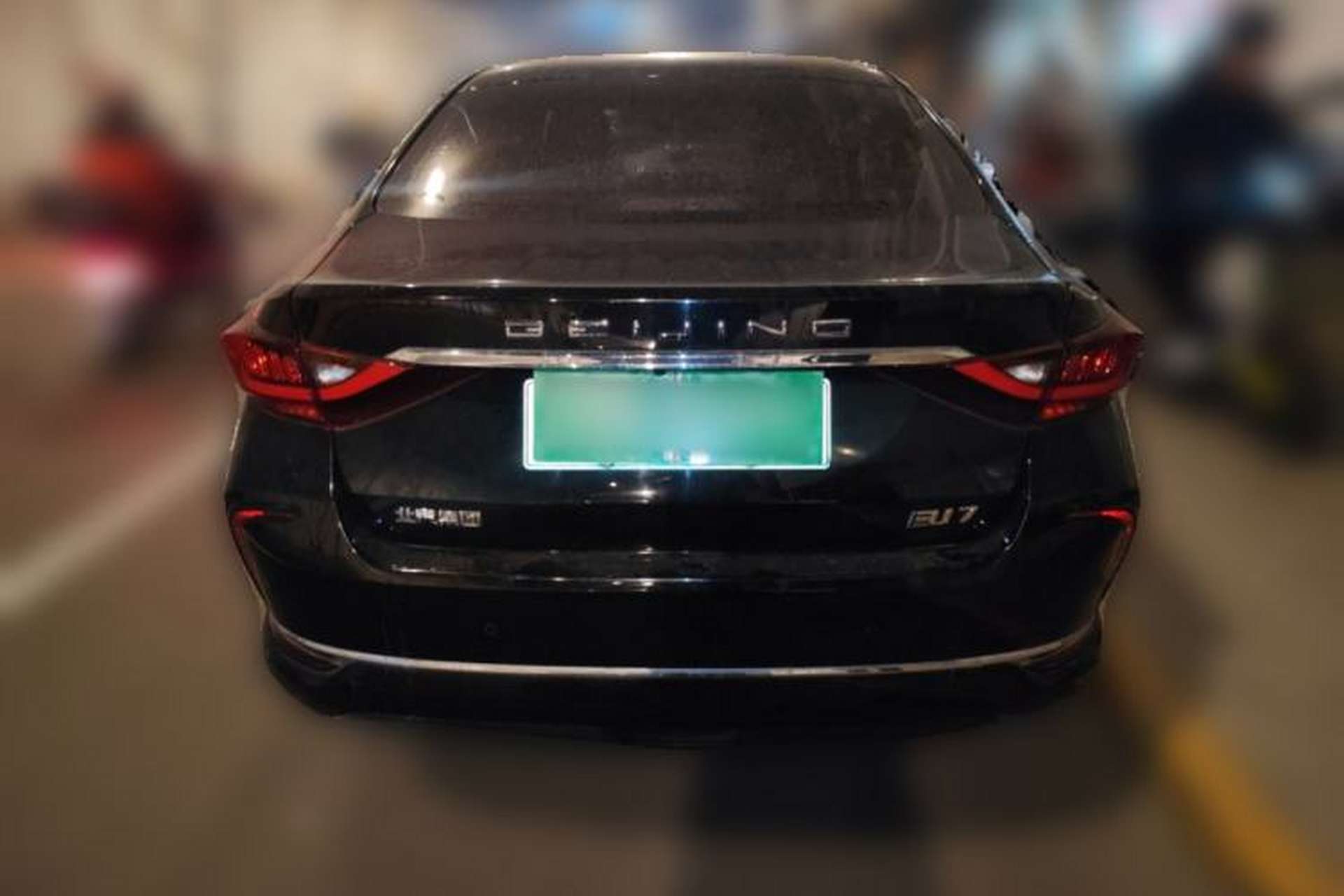 Used BAIC Beijing EU7 2019 Yifeng Edition Rear