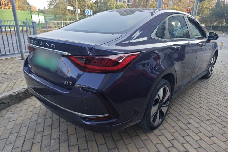 Used BAIC Beijing EU7 2019 Trendy Edition Rear Right 45 Deg