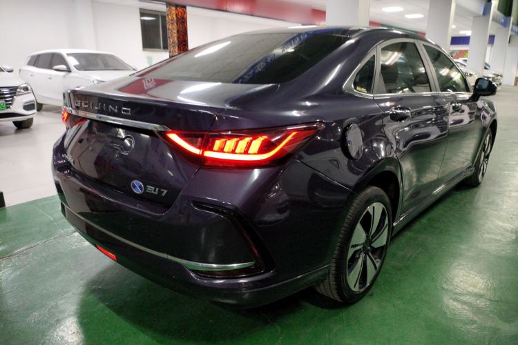 Used BAIC Beijing EU7 2019 Trendy Edition Rear Right 45 Deg