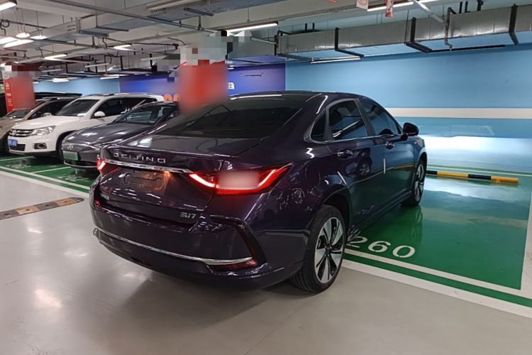 Used BAIC Beijing EU7 2019 Trendy Edition Rear Right 45 Deg