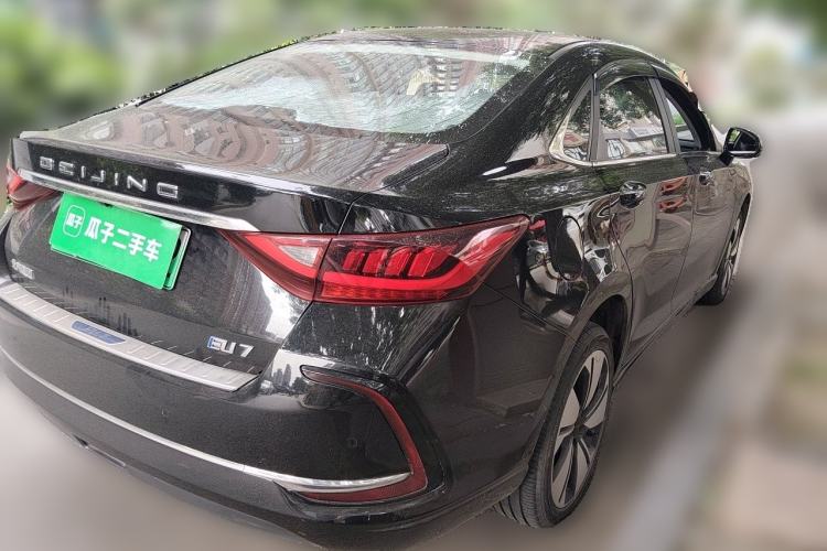 Used BAIC Beijing EU7 2022 Trendy Edition Rear Right 45 Deg