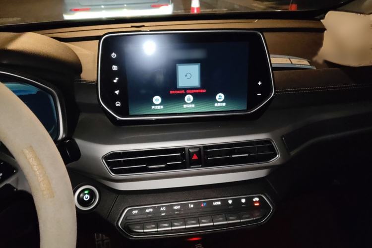Used BAIC Beijing EX3 2019 R600 Strong Wind Edition Audio And AC Panel