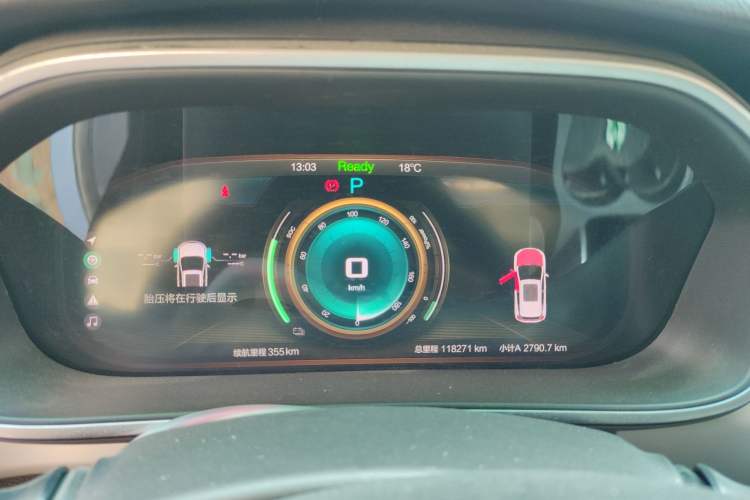 Used BAIC Beijing EX3 2019 Xianshang Limited Edition Instrument Cluster